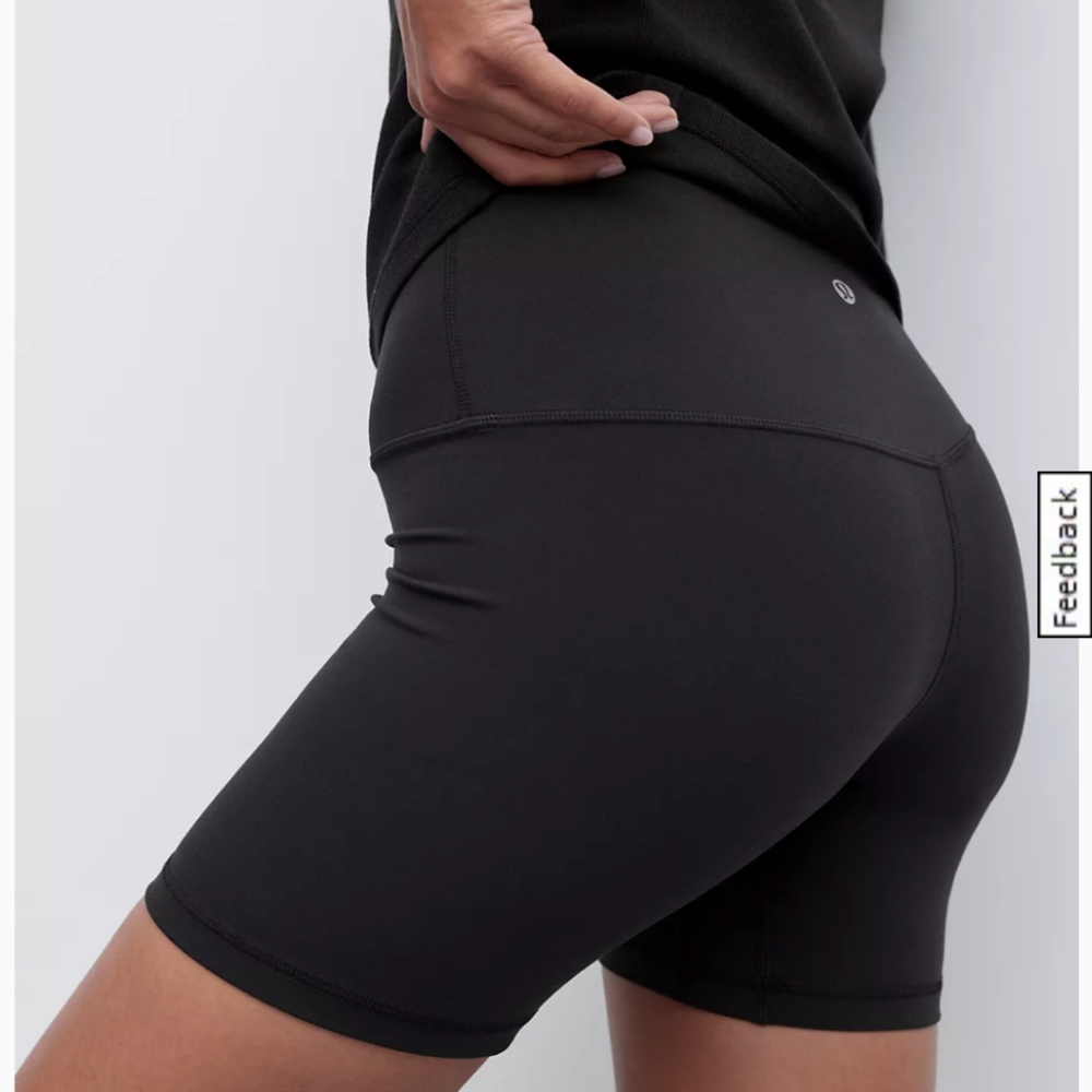 lululemon Align™ High-Rise Short 6" Size 2 Black